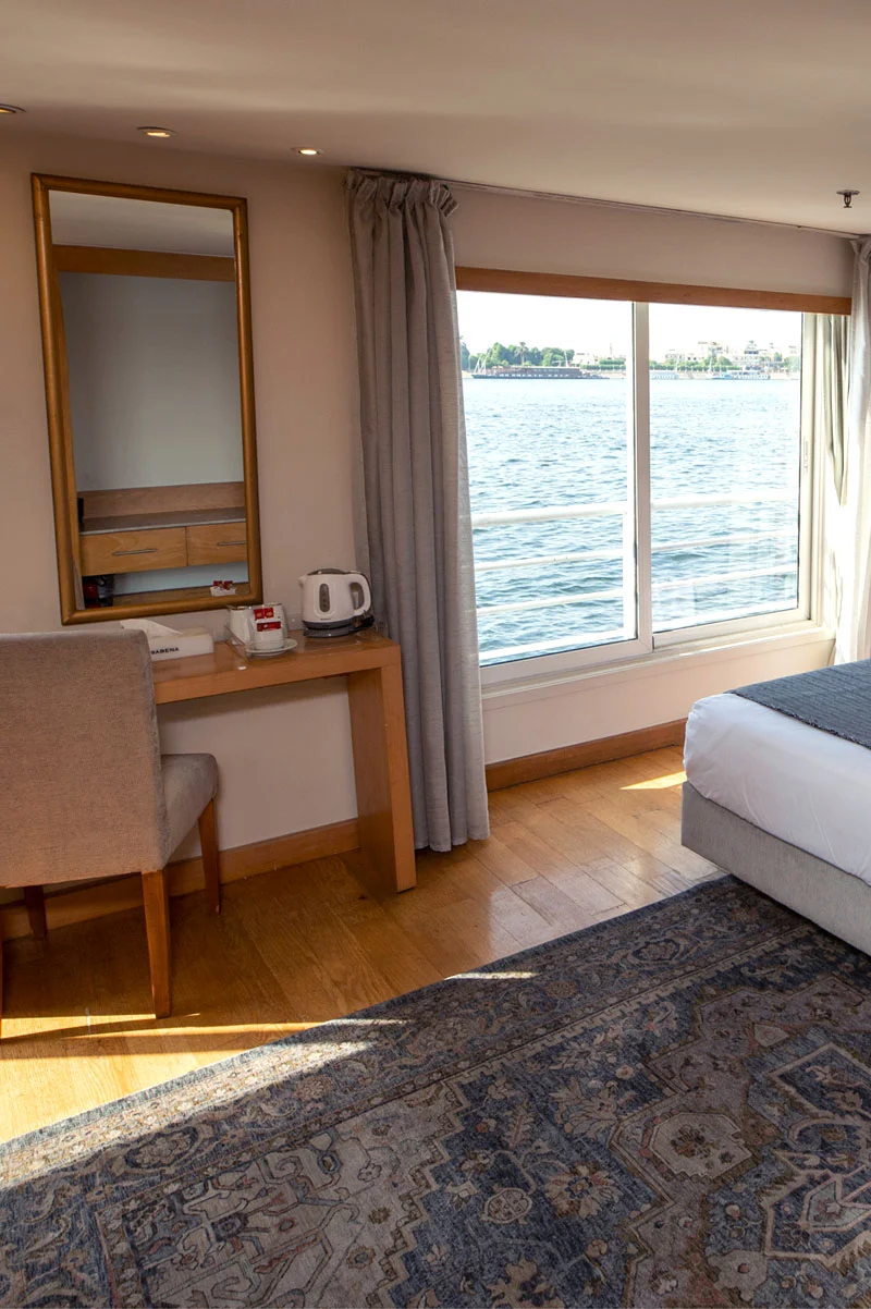Cabin aboard the Salima Nile Cruise Nile cruise